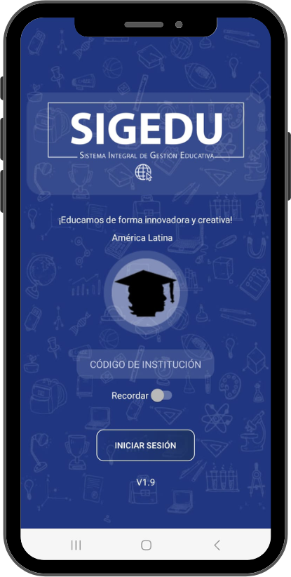 SIGEDU aplicación
